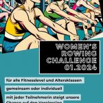 AUF DIE ERGOS, FERTIG, LOS - WOMEN'S ROWING CHALLENGE 2024 BEIM KOBLENZER RUDERCLUB RHENANIA