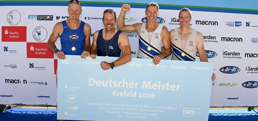 WIEDER EINMAL ERFOLGREICHER AUFTRITT DER MASTERS-RUDERER DES KOBLENZER RUDERCLUB RHENANIA